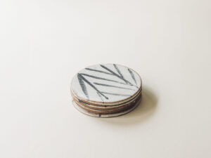 Herringbone Coaster
