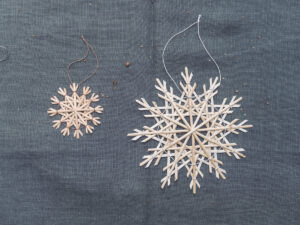 Handmade willow star