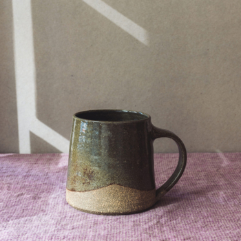 Scalloped Dipped Mug