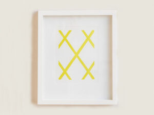 Geometric Monoprint II