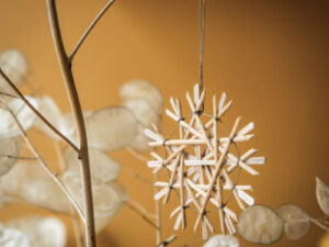 Handmade Willow Snowflake