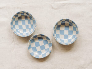 Blue nerikomi bowl
