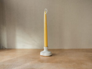 White Candleholder/Vase
